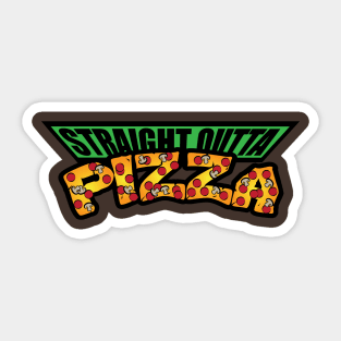 TMNT is out of PIZZA! Sticker
